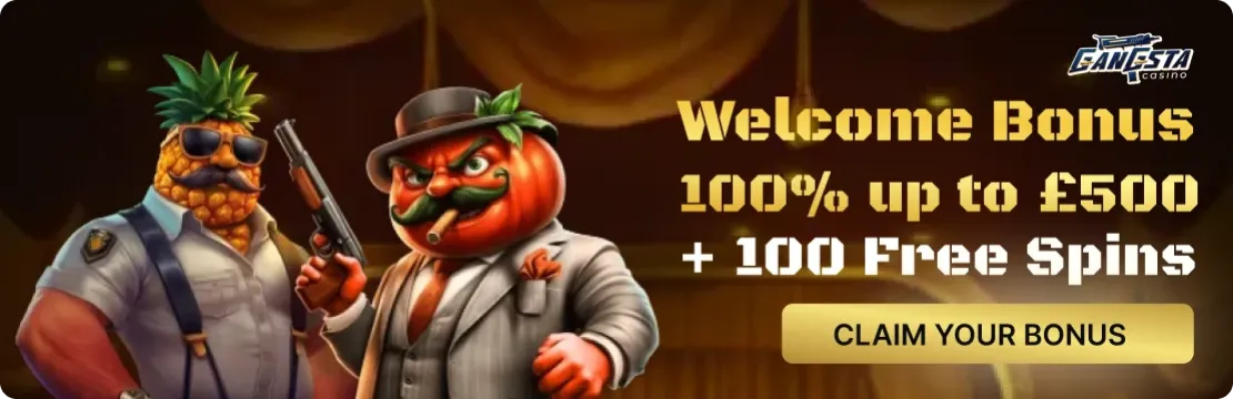 Gangsta casino welcome bonus
